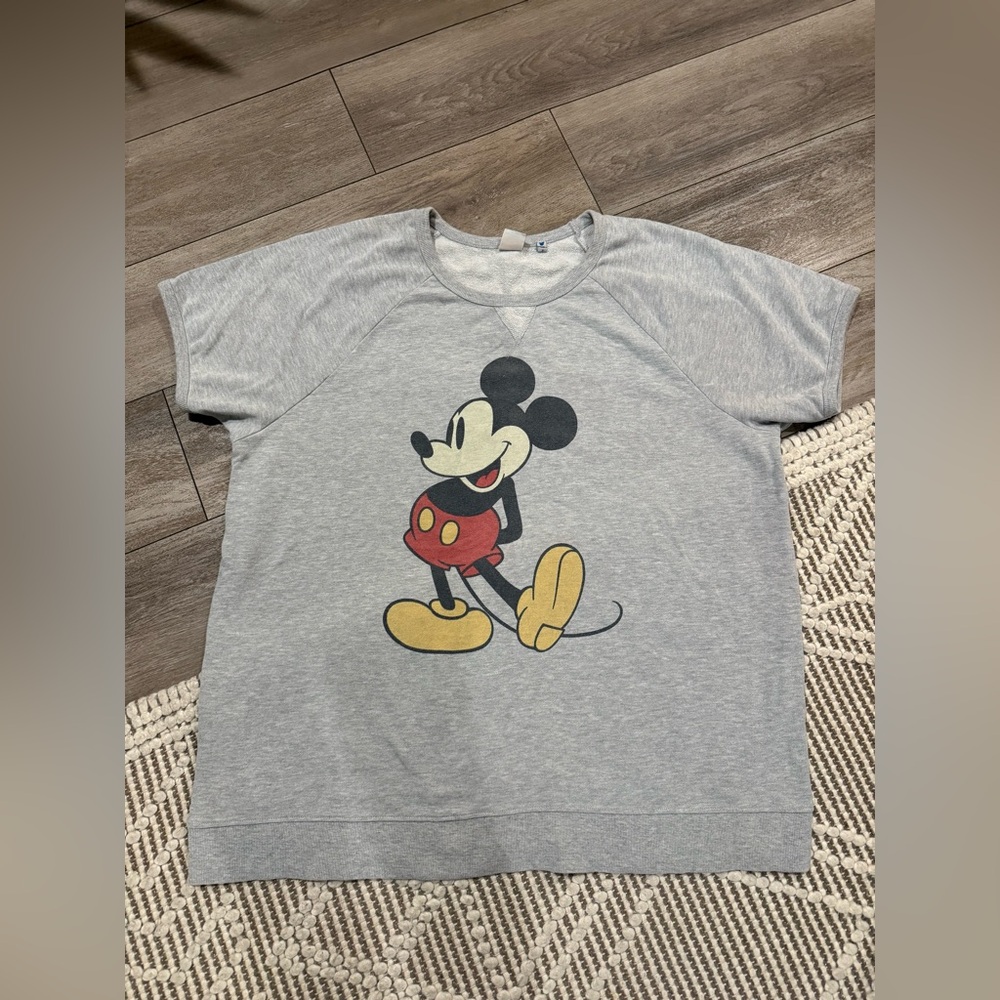 Junk Food Clothing Mickey Mouse Sweatshirt Shirt - NEW Size XXL - Cute !!!